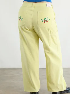 Dylan Pant - Butter/Strawberries