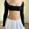 El Tigre Chiquito Crop Top - Black