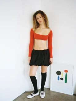 El Tigre Chiquito Crop Top - Tomate