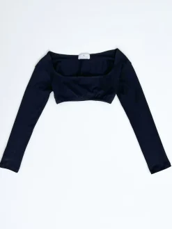 El Tigre Chiquito Crop Top - Black