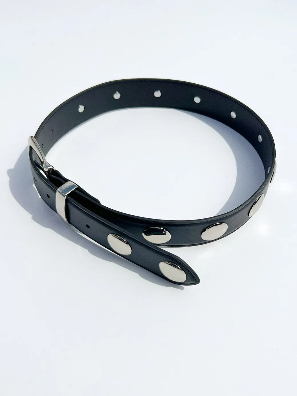 Emery Grommet Belt - Black