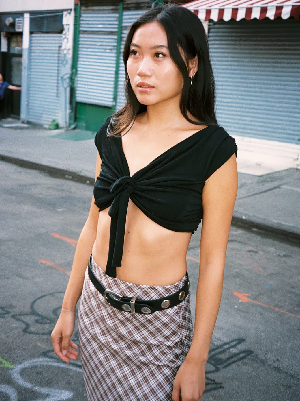 Emery Grommet Belt - Black