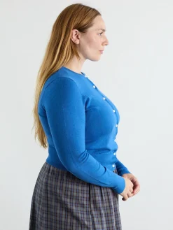 Erin Cardigan - Cobalt