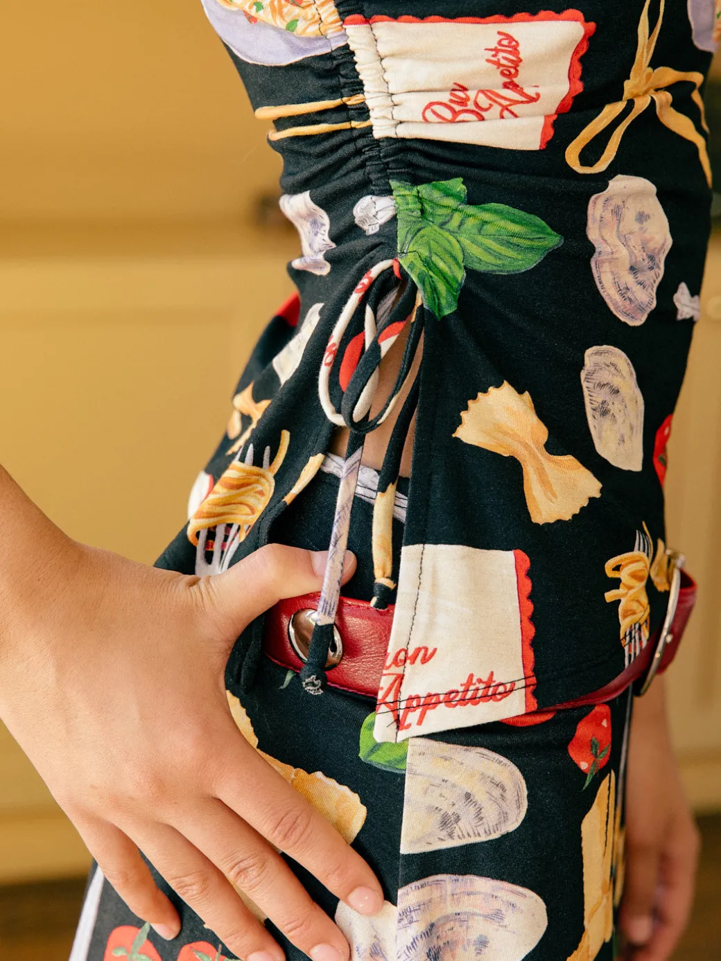 Erin Tank - Buon Appetito Black