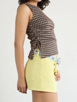 Erin Tank - Cocoa Plaid