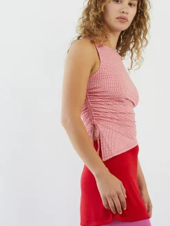 Erin Tank - Pomodoro Gingham