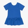 Esme Babydoll Dress - Cobalt