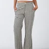 Estelle Pant - Black Gingham