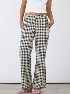 Estelle Pant - Black Gingham