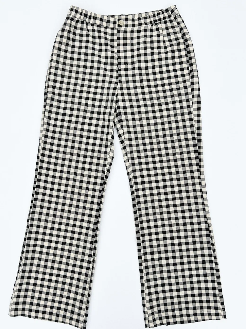 Estelle Pant - Black Gingham