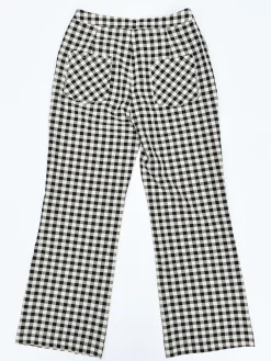 Estelle Pant - Black Gingham