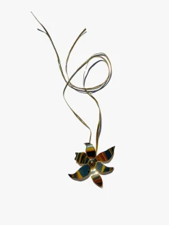 Evie Flower Necklace - Gold