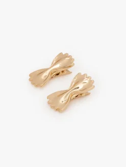 Farfalle Barrette Set - Gold