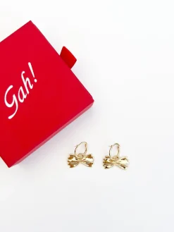 Farfalle Hoops - Gold