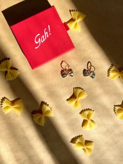 Farfalle Hoops - Gold