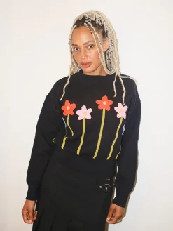 Fleur Sweater - Black