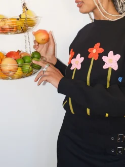 Fleur Sweater - Black