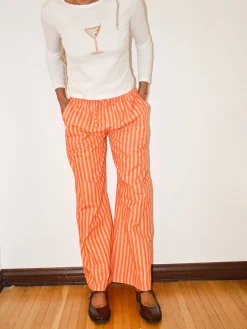 Gabrielle Pants - Pink u0026 Orange
