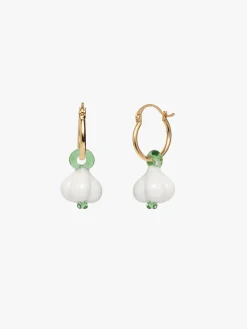 Garlic Hoops - White