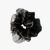 Giant Organza Scrunchie - Black