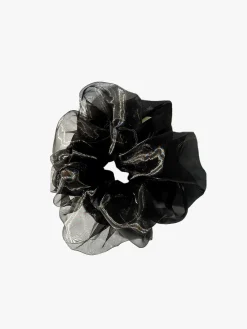 Giant Organza Scrunchie - Black