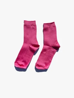 Her Socks - Bright Pink