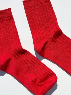 Her Socks - Classic Red