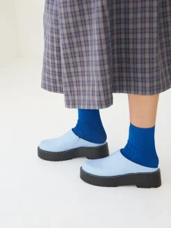 Her Socks - Cobalt