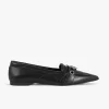 Hermine Pointed Buckle Flat - Black