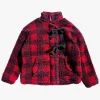 Ingrid Borg Jacket - Red Plaid
