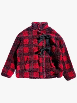 Ingrid Borg Jacket - Red Plaid