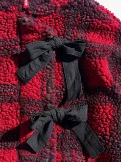 Ingrid Borg Jacket - Red Plaid