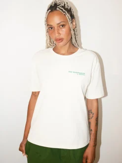 Él Vino Y Él Adiós T-Shirt - White u0026 Green