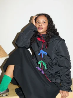 Lady Puffer Jacket - Black