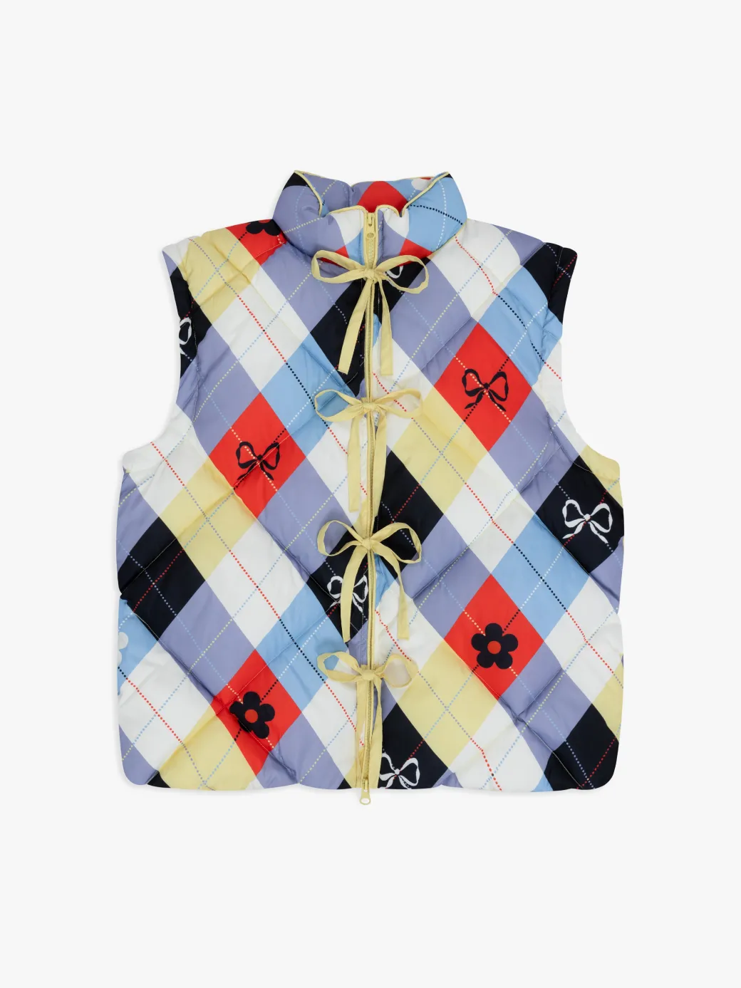 Lady Puffer Jacket - Cirque Argyle