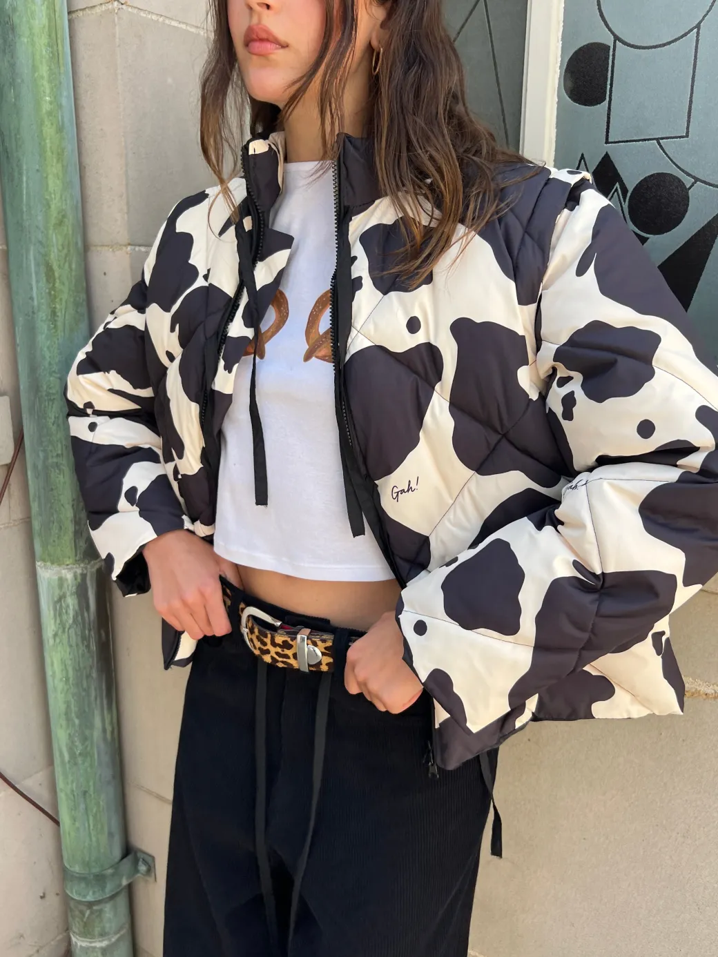 Lady Puffer Jacket - Cow