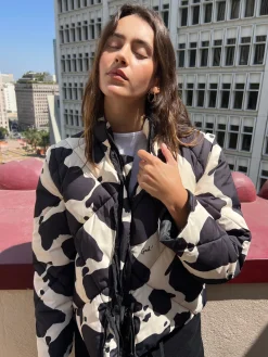 Lady Puffer Jacket - Cow