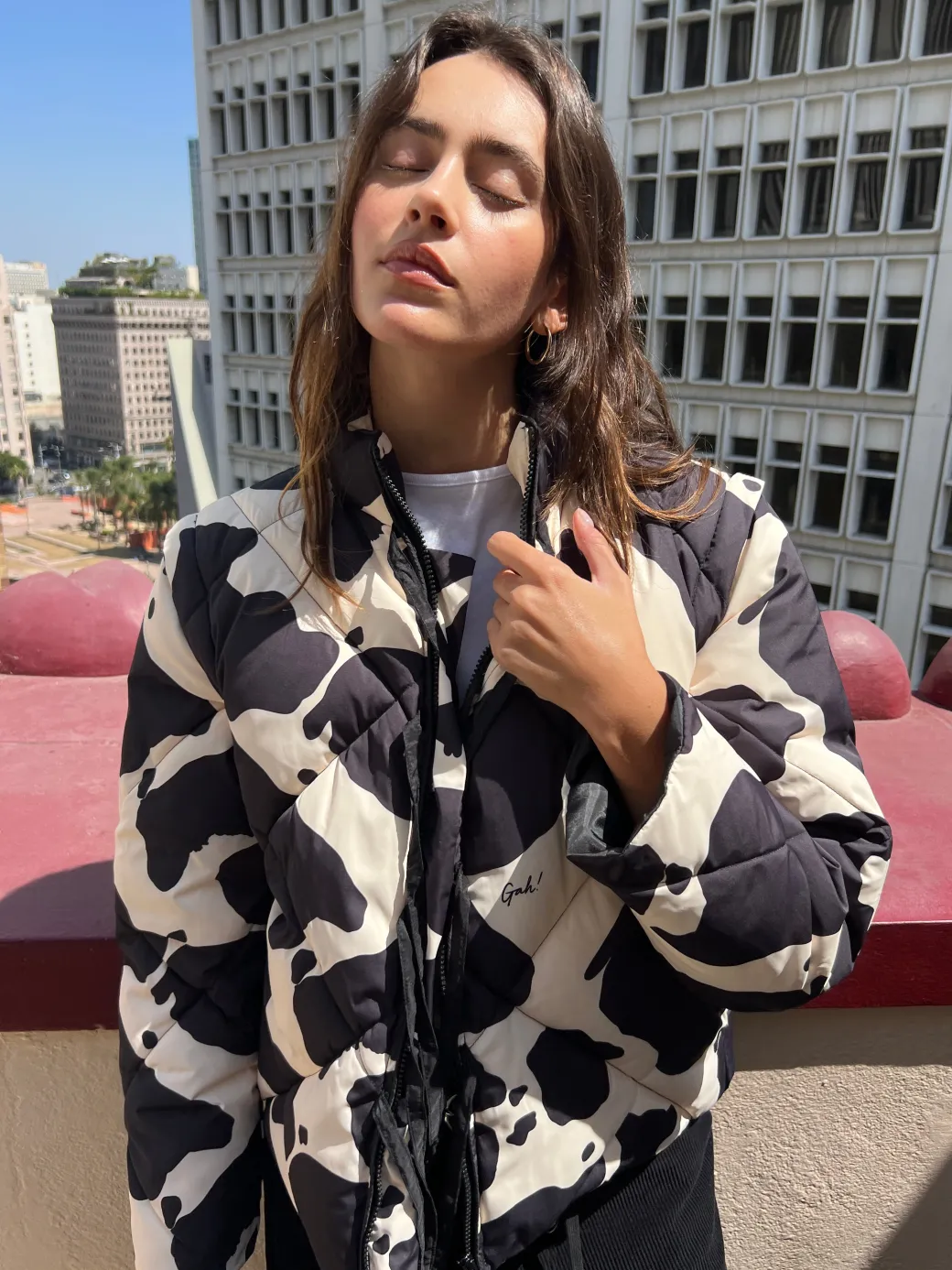 Lady Puffer Jacket - Cow