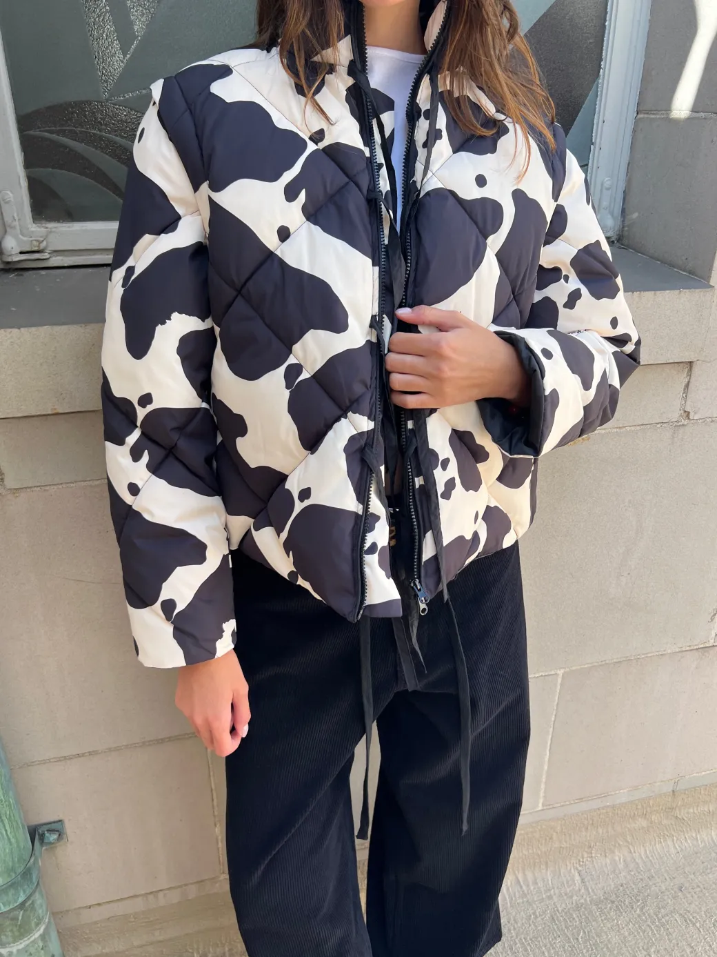 Lady Puffer Jacket - Cow