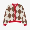 Lauda Cardi - Brown Argyle