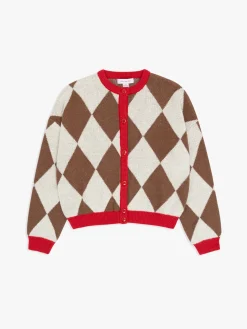 Lauda Cardi - Brown Argyle