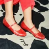 Lucien Ballet Flat - Red