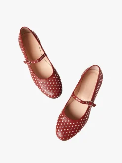 Lucien Ballet Flat - Red