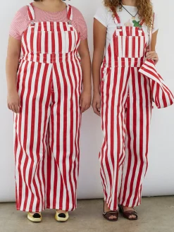 Lucy Overall - Pomodoro Stripe
