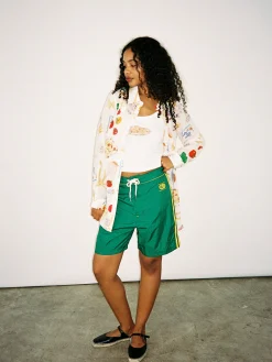 Made Some Long Shorts - Green u0026 Yellow