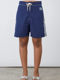 Made Some Long Shorts - Navy u0026 White