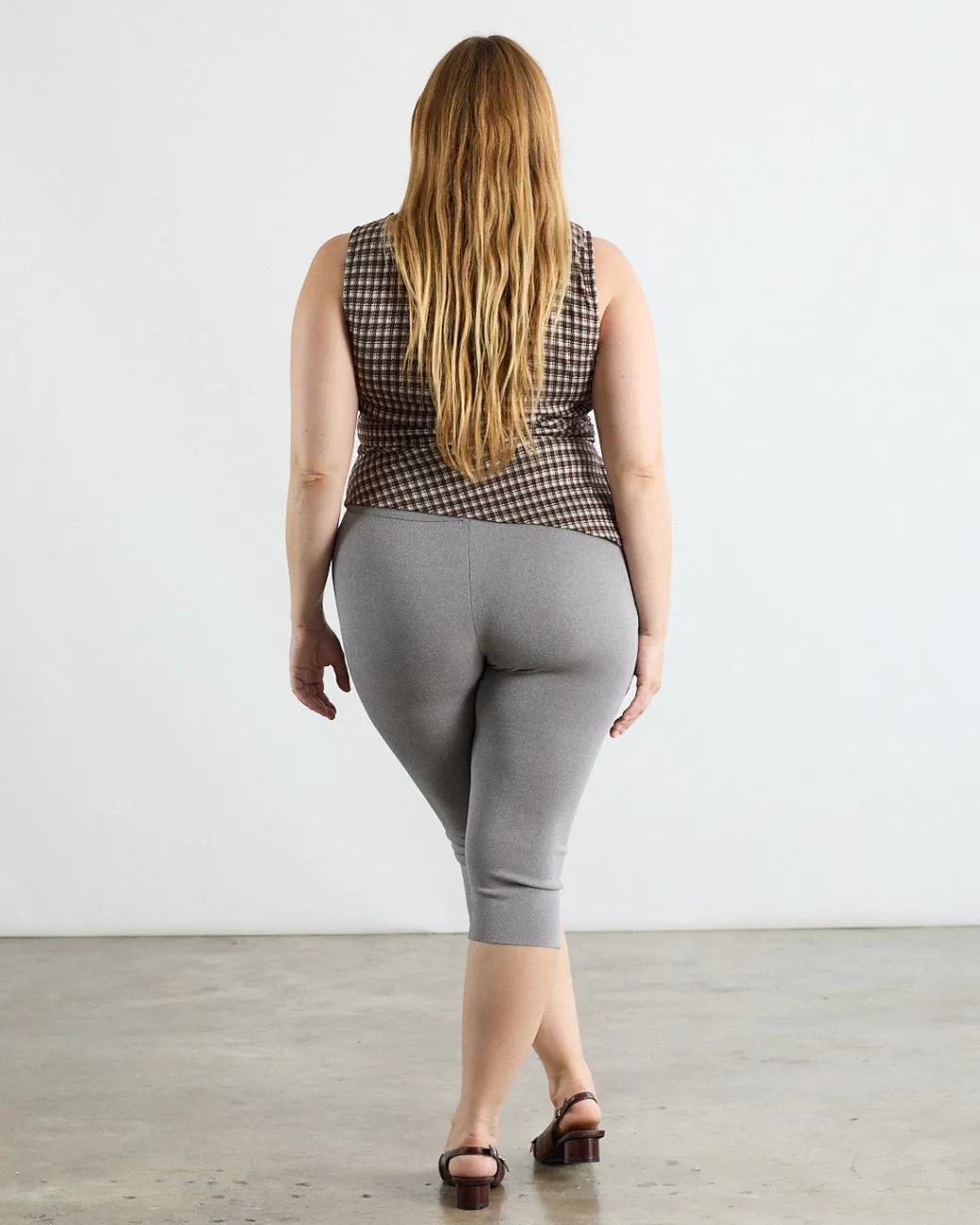 Maxine Capri - Grey