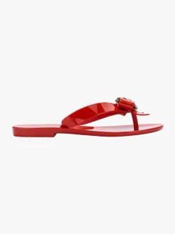 Melissa Harmonic Heart Sandal - Red