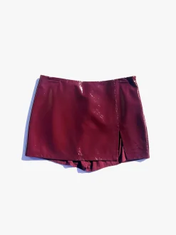 Moon Skort - Cherry Cola