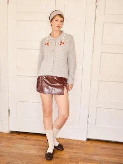 Moon Skort - Cherry Cola